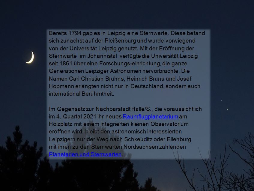 Die Leipziger Sternwarten