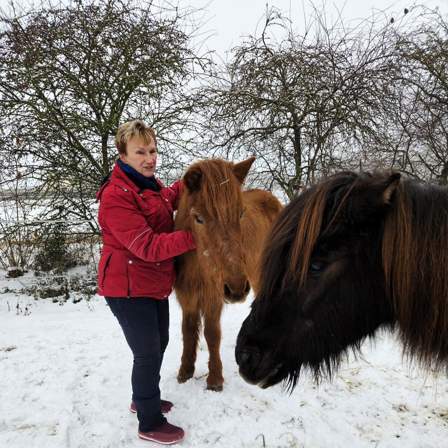 Ute mit Sindri und M&aacute;ni